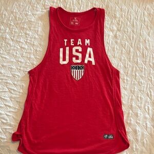 Team Apparel Red Team USA Tank Top